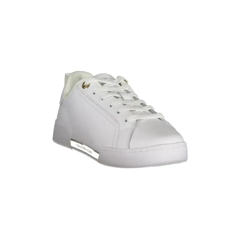 Sneakers Donna Bianche Stampa Logo Bianco miniatura 2
