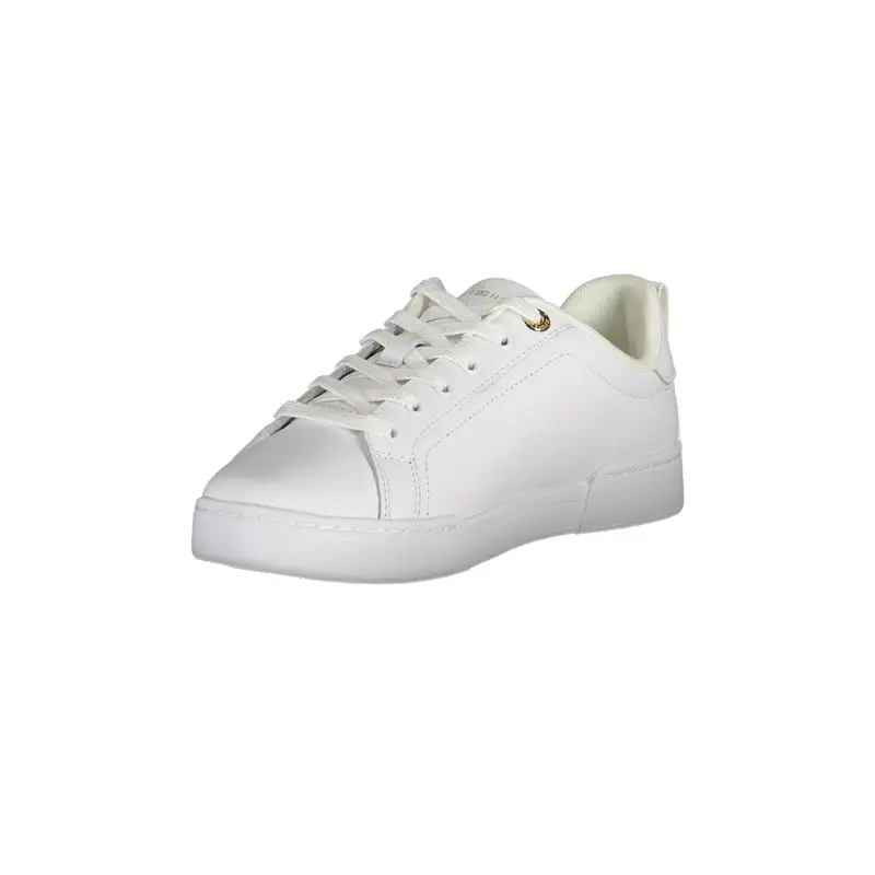 Sneakers Donna Bianche Stampa Logo Bianco miniatura 3