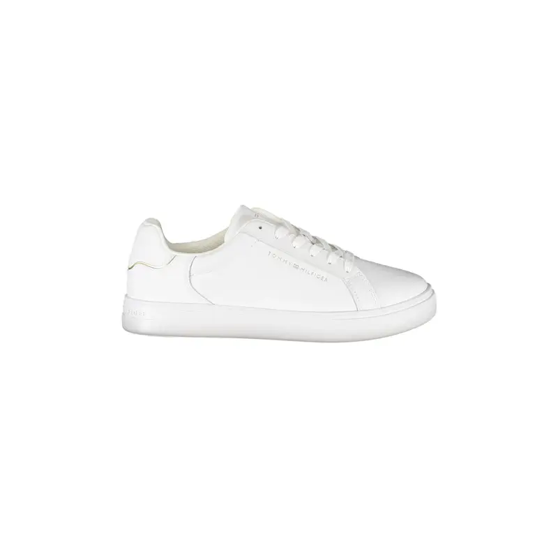 Tommy Hilfiger Sneakers Donna Bianche con Stampa Logo