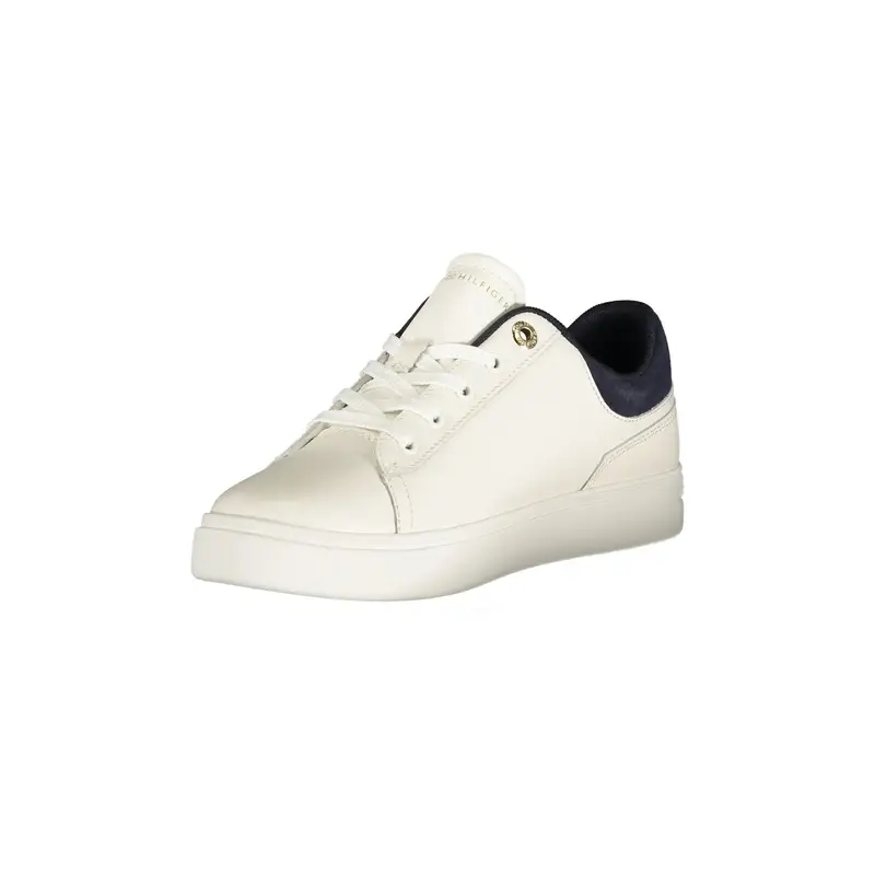 Sneakers Donna Bianche Stampa Logo Bianco miniatura 3