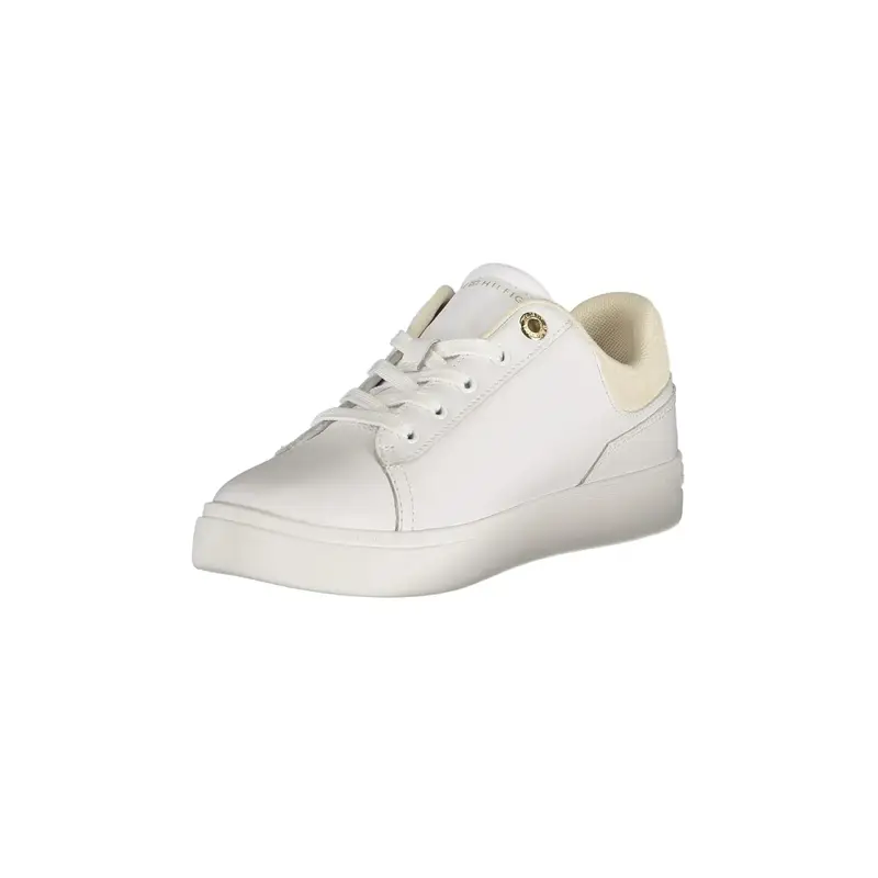 Sneakers Donna Bianche Stampa Logo Bianco miniatura 3