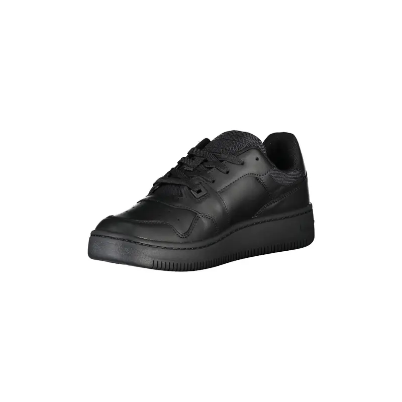 Sneakers Donna Nere Logo Nero miniatura 3