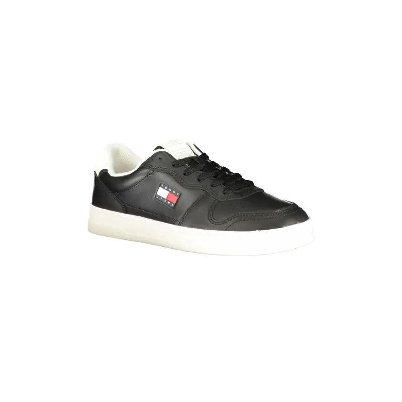 Sneakers Donna Nere Stampa Logo Nero miniatura 2