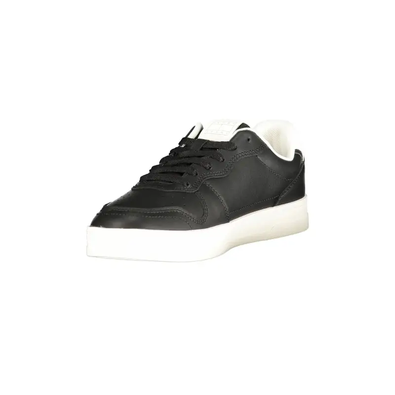 Sneakers Donna Nere Stampa Logo Nero miniatura 3