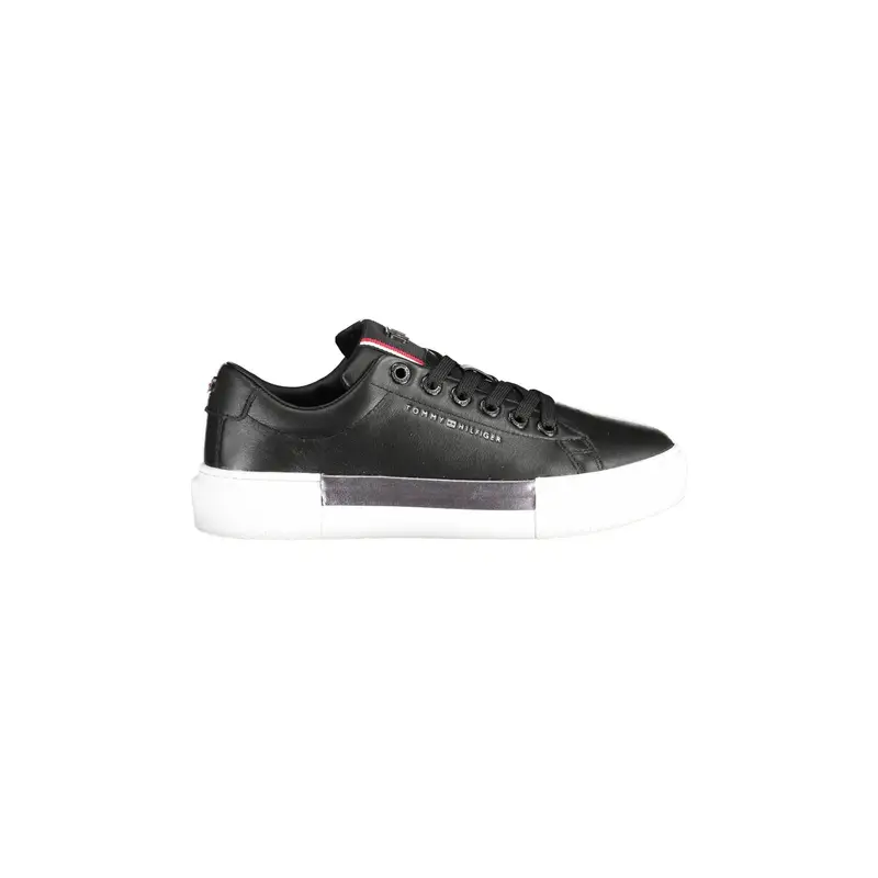 Tommy Hilfiger Sneakers Donna Nero con Stampa Logo