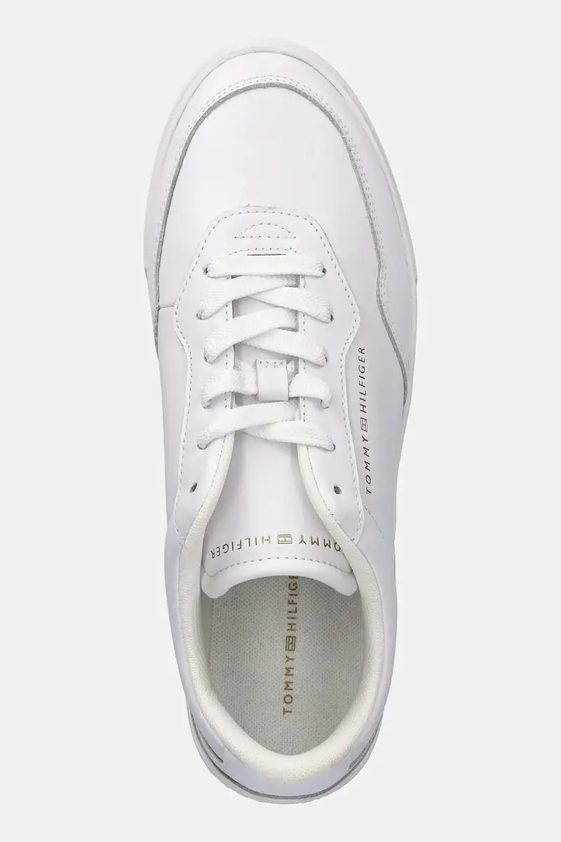 sneakers in pelle CASUAL CUPSOLE SNEAKER donna colore bianco FW0FW08689 miniatura 4