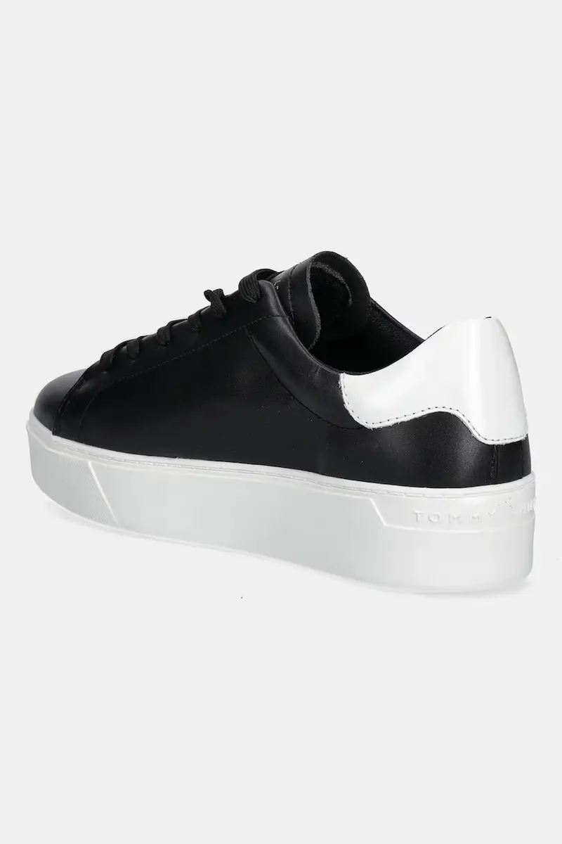 sneakers in pelle CHIC PLATFORM CUPSOLE PATENT donna colore nero FW0FW08681 miniatura 3