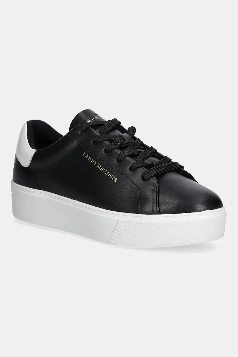 sneakers in pelle CHIC PLATFORM CUPSOLE PATENT donna colore nero FW0FW08681