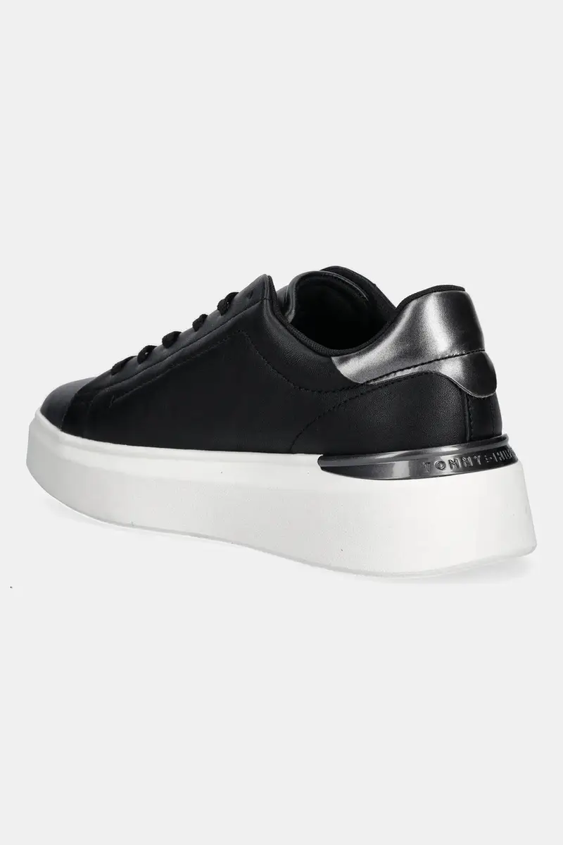 sneakers in pelle CHIC PLATFORM SNEAKER GOLD donna colore nero FW0FW08817 miniatura 3