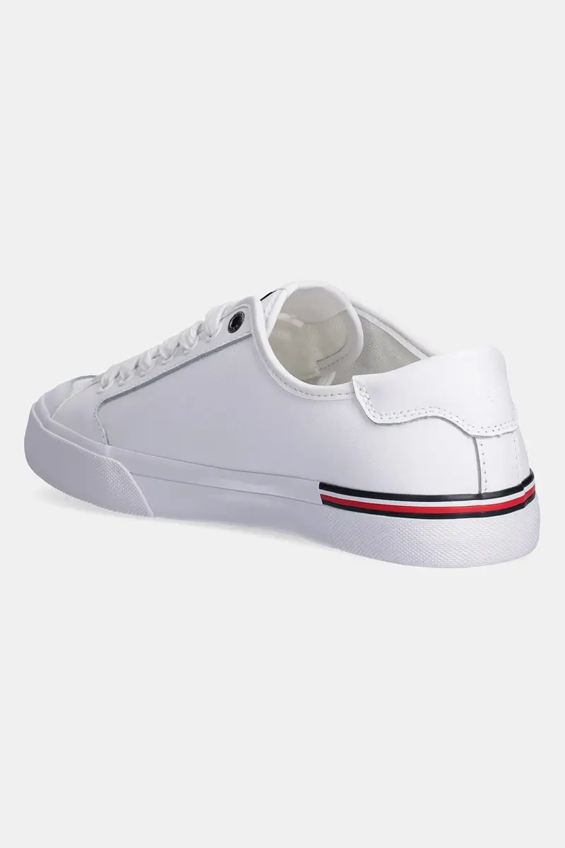 sneakers in pelle CORE CORPORATE VULC LEATHER colore bianco FM0FM05399 miniatura 3