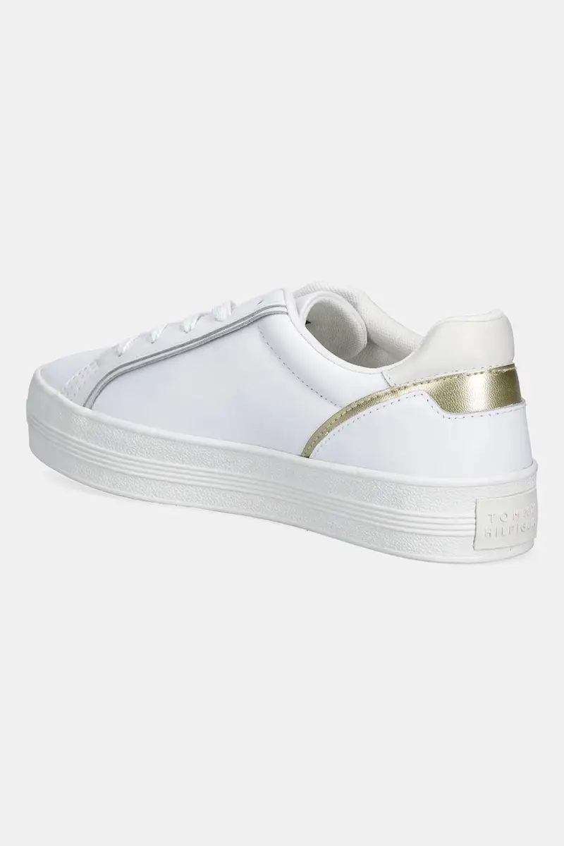 sneakers in pelle ESSENTIAL VULC SNEAKER donna colore bianco FW0FW08757 miniatura 3
