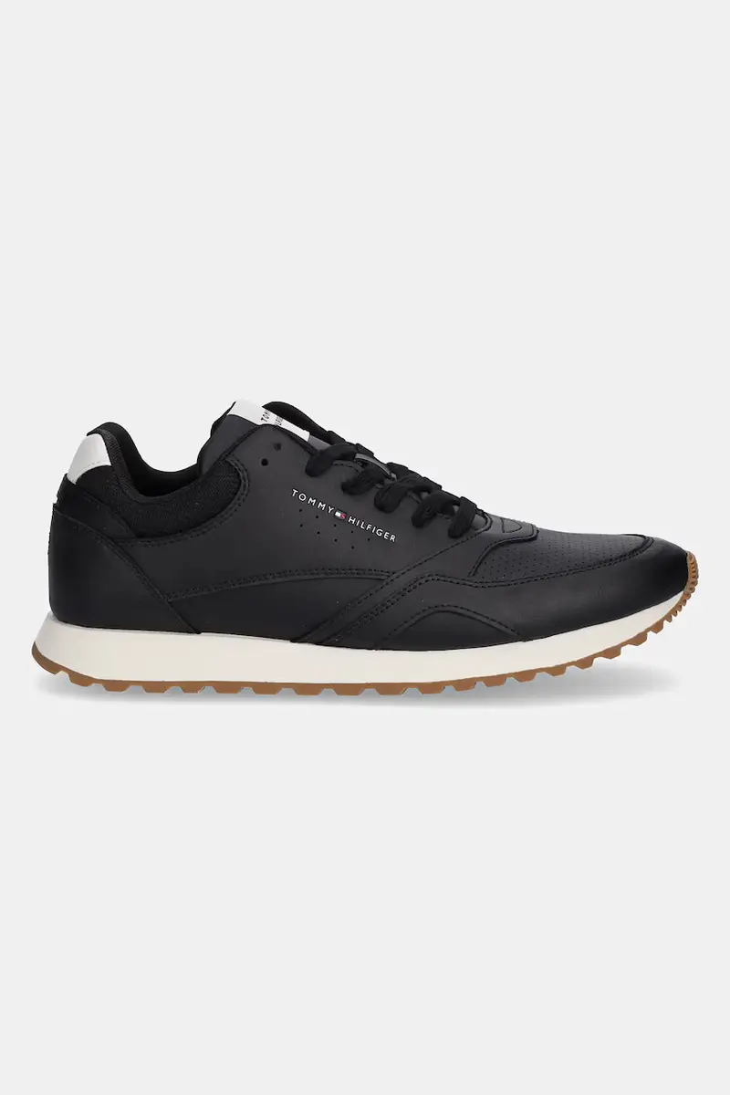 sneakers in pelle NEW RUNNER EVA LTH ESS uomo colore nero FM0FM05512 miniatura 2