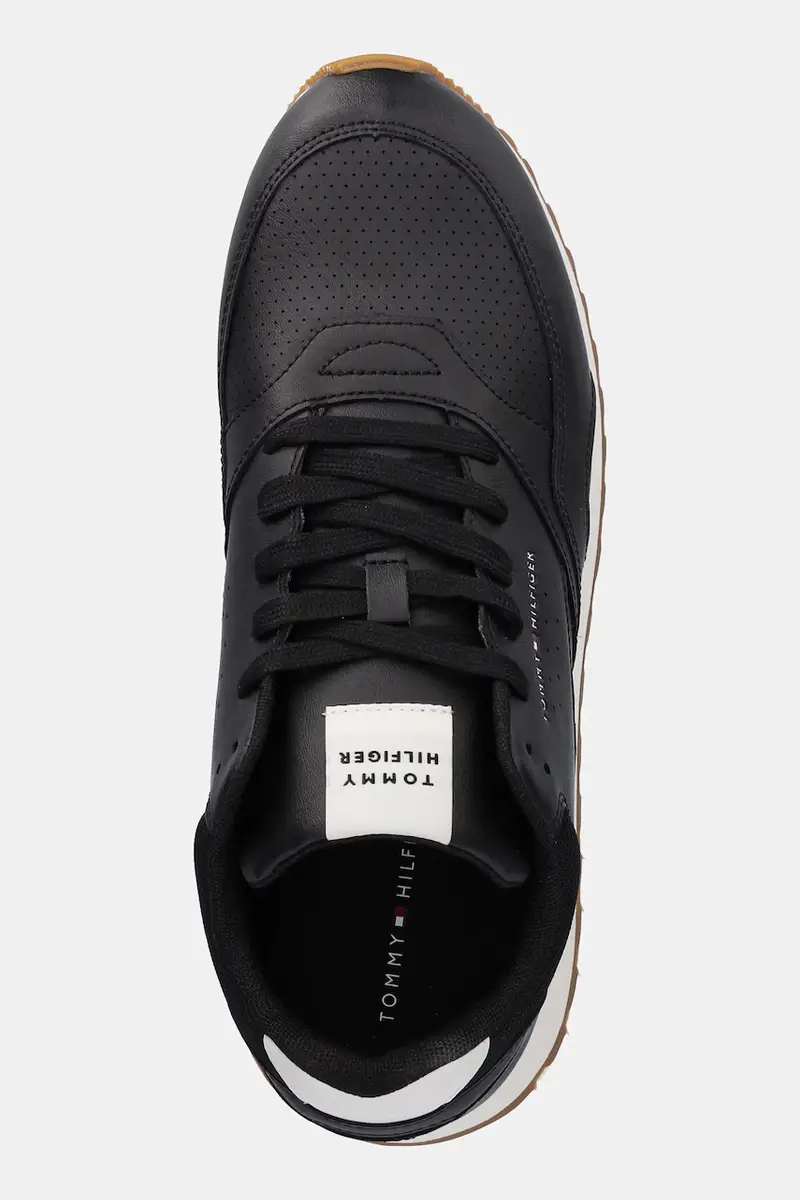 sneakers in pelle NEW RUNNER EVA LTH ESS uomo colore nero FM0FM05512 miniatura 4