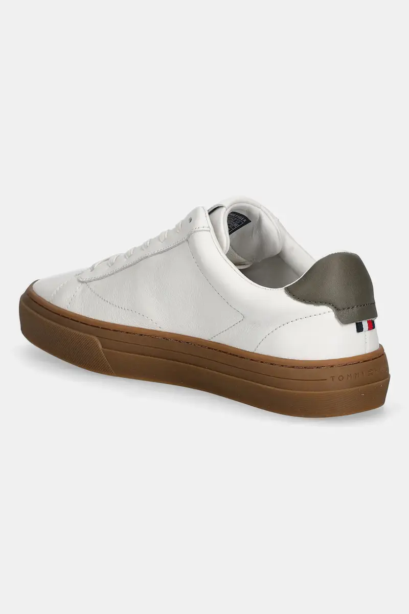 sneakers in pelle PREMIUM DRESS CUPSOLE LTH uomo colore bianco FM0FM05572 miniatura 3