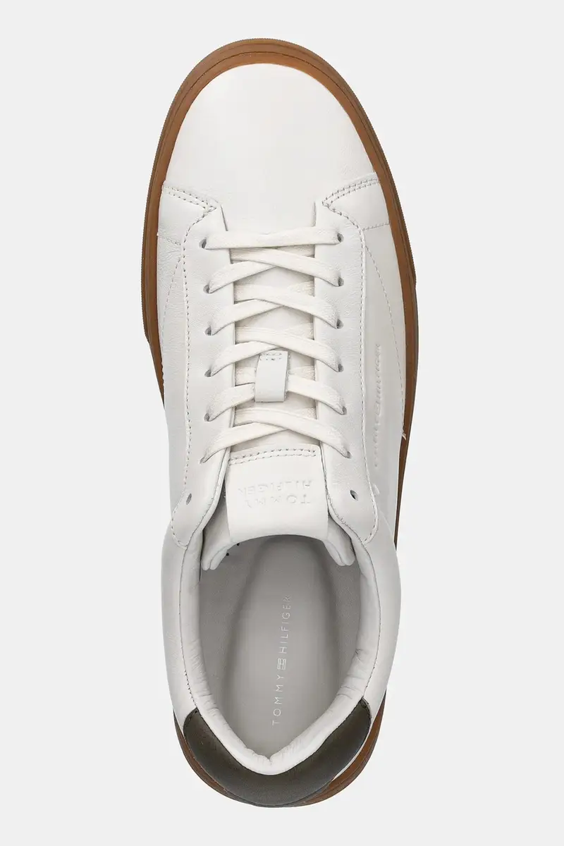 sneakers in pelle PREMIUM DRESS CUPSOLE LTH uomo colore bianco FM0FM05572 miniatura 4