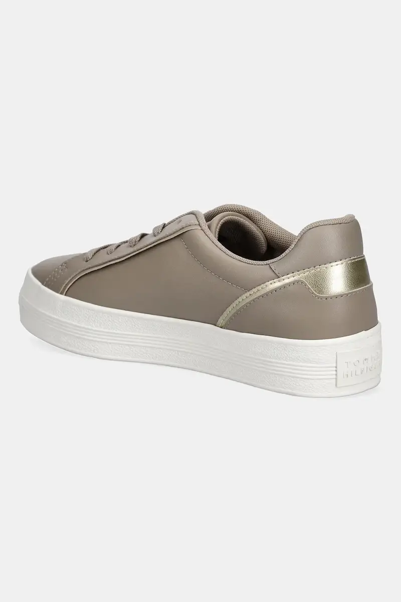 sneakers in pelle VULC FOXING SNEAKER donna colore beige FW0FW08683 miniatura 3