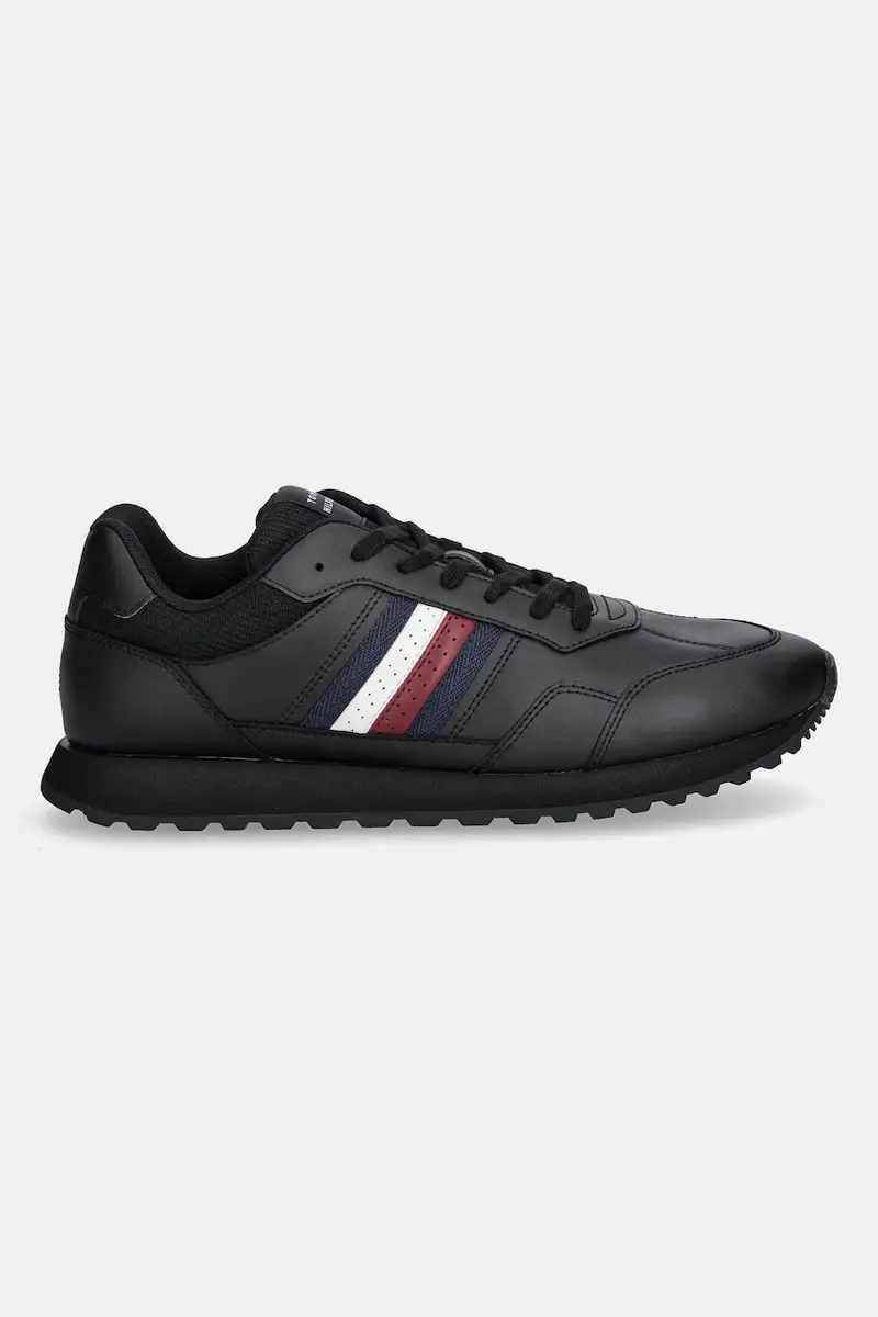 sneakers NEW RUNNER EVA LTH STRIPES uomo colore nero FM0FM05637 miniatura 2