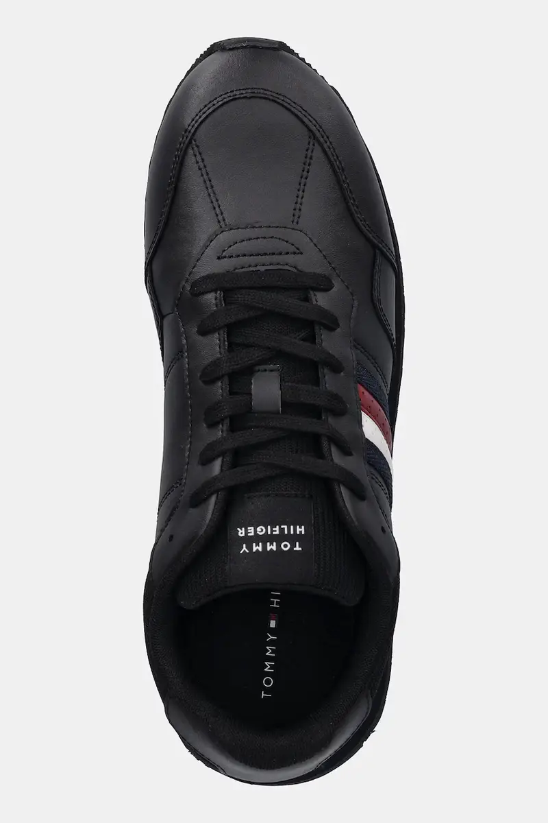 sneakers NEW RUNNER EVA LTH STRIPES uomo colore nero FM0FM05637 miniatura 4