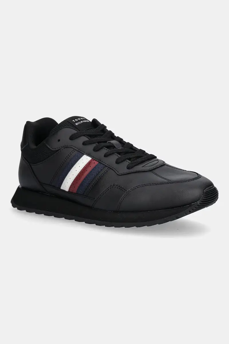 sneakers NEW RUNNER EVA LTH STRIPES uomo colore nero FM0FM05637