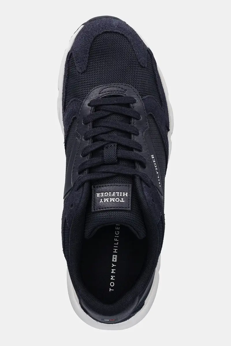 sneakers OUTDOOR RUNNER MIX uomo colore blu navy FM0FM05574 miniatura 4