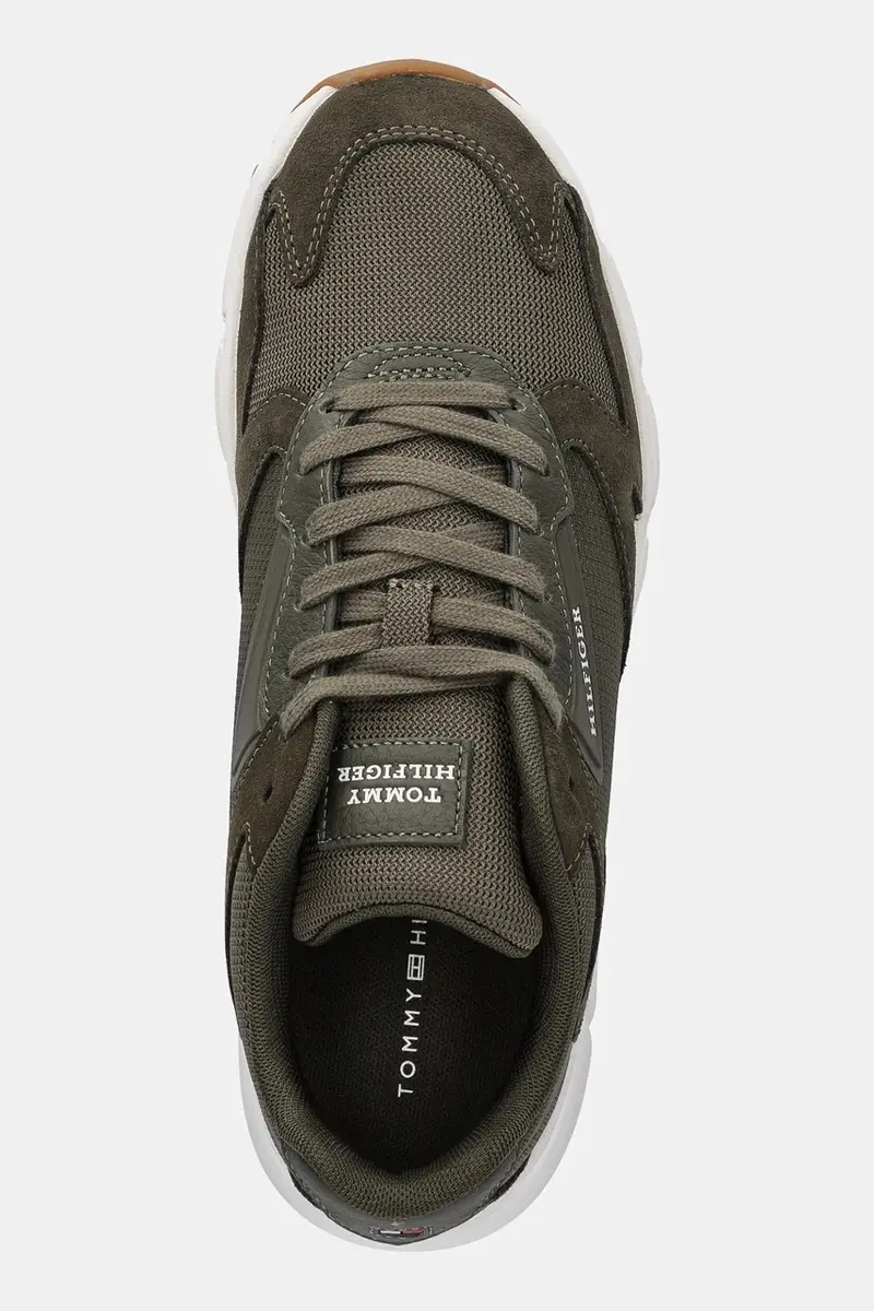 sneakers OUTDOOR RUNNER MIX uomo colore verde FM0FM05574 miniatura 4