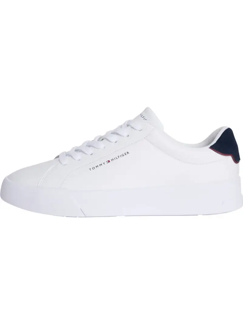 sneakers sportive con logo bianco/blu