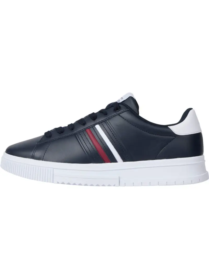 tommy hilfiger sneakers sportive con logo nere