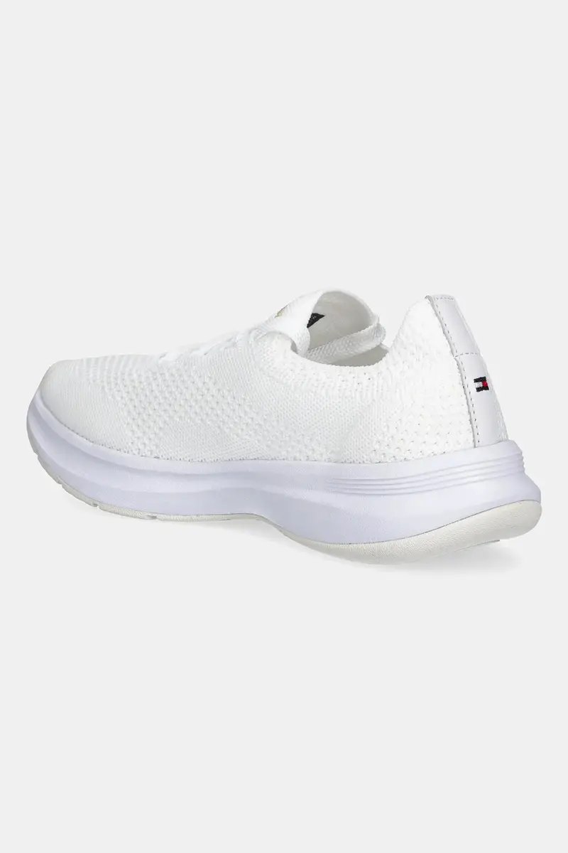 sneakers TH KNIT RUNNER donna colore bianco FW0FW08813 miniatura 3