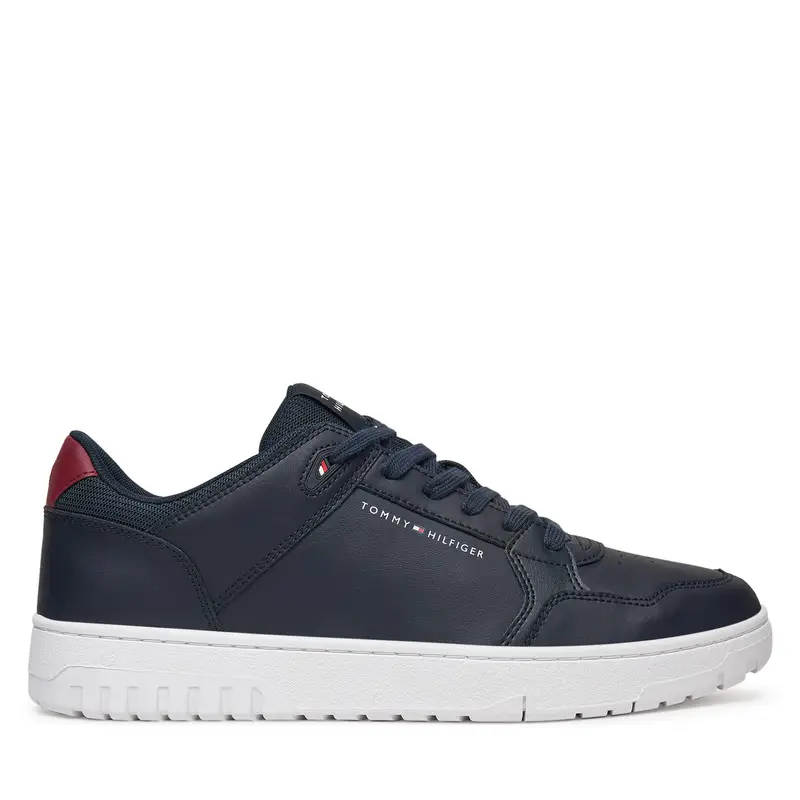 Sneakers Tommy Hilfiger Basket Core Lite Lth Mix FM0FM05518 Blu scuro