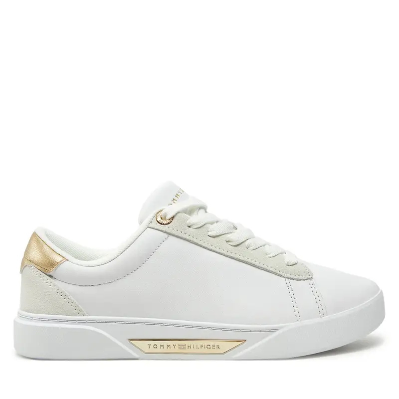 Sneakers Tommy Hilfiger Chic Court Sneaker FW0FW08382 Bianco