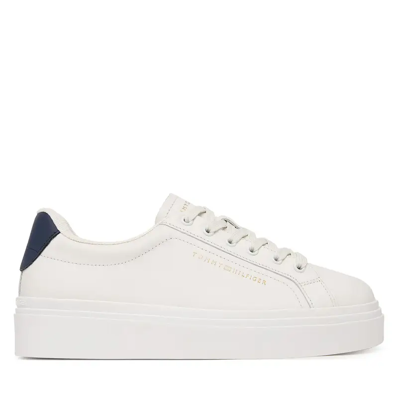 Sneakers Tommy Hilfiger Chic Cupsole FW0FW09107 Écru Écru