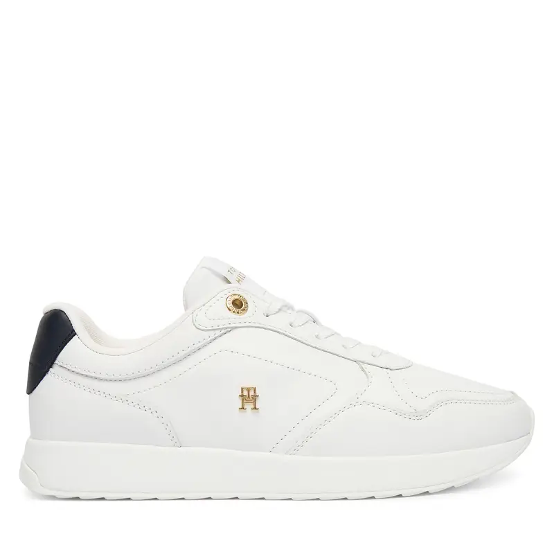 Sneakers Tommy Hilfiger Corporate Mix Mat Runner FW0FW09318 Bianco