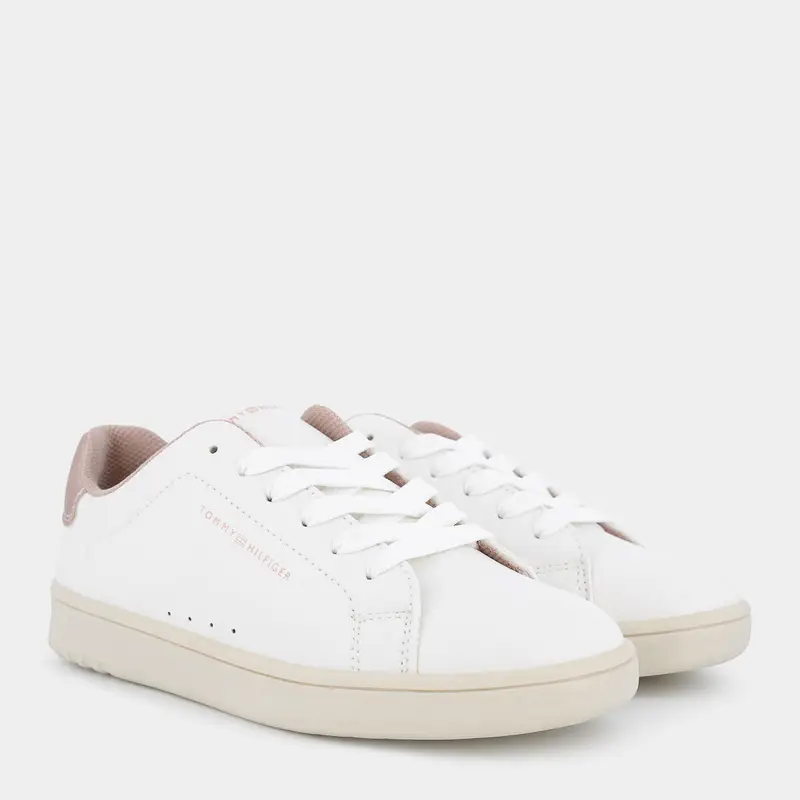 Sneakers Tommy Hilfiger da Bambina, bianco miniatura 2