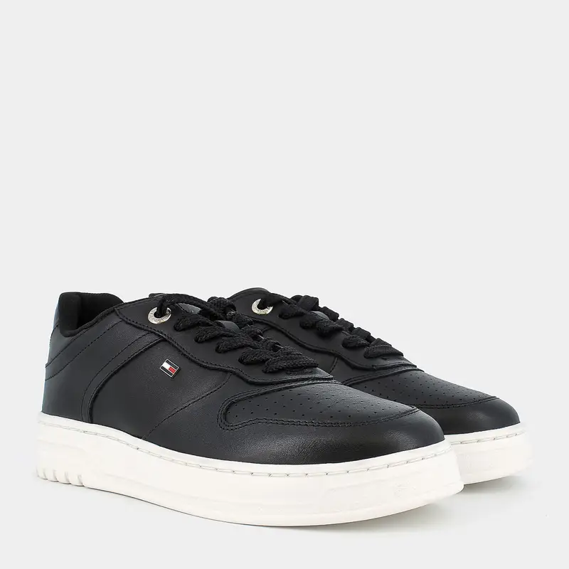 Sneakers Tommy Hilfiger da Donna, nero miniatura 2