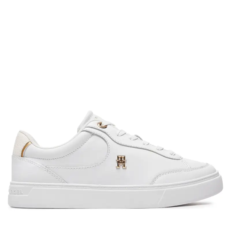 Sneakers Tommy Hilfiger Essential Chic Court Sneaker FW0FW08322 Bianco