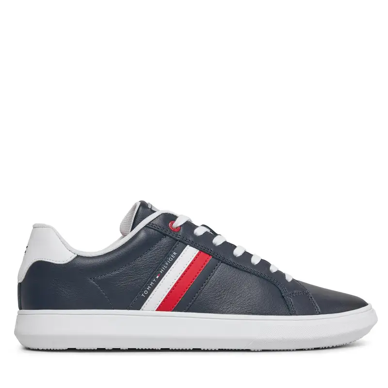 Sneakers Tommy Hilfiger Essential Leather Cupsole FM0FM04921 Blu