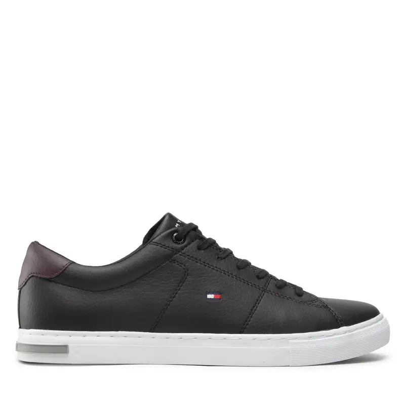 Sneakers Tommy Hilfiger Essential Leather Detail Vulc FM0FM04047 Nero