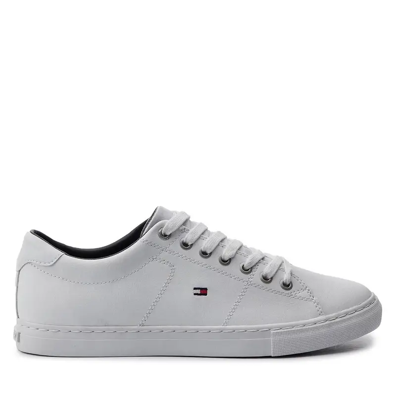 Sneakers Tommy Hilfiger Essential Leather Sneaker FM0FM02157 Bianco