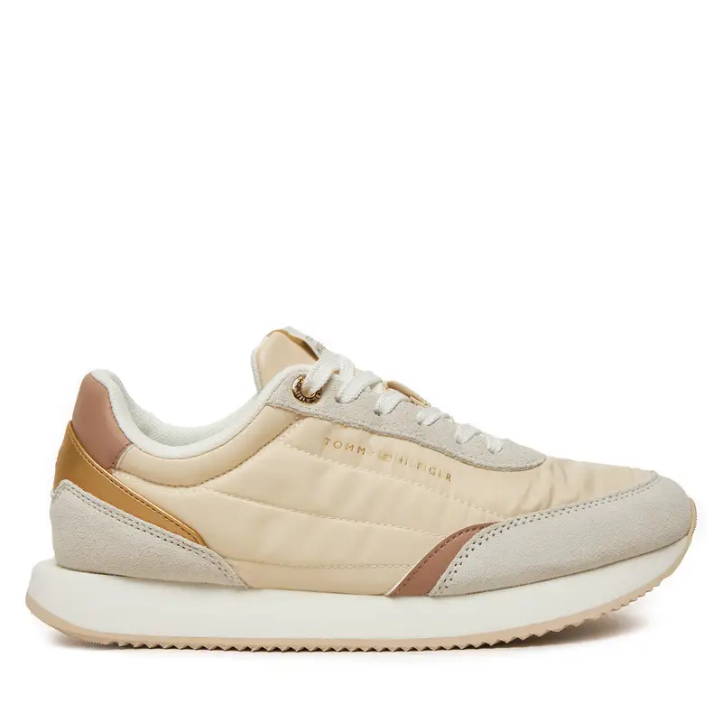 Sneakers Tommy Hilfiger Essential Runner FW0FW08332 Écru Écru