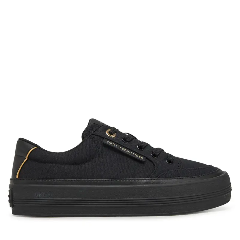 Sneakers Tommy Hilfiger Essential Vulc Textile Sneaker FW0FW08323 Nero