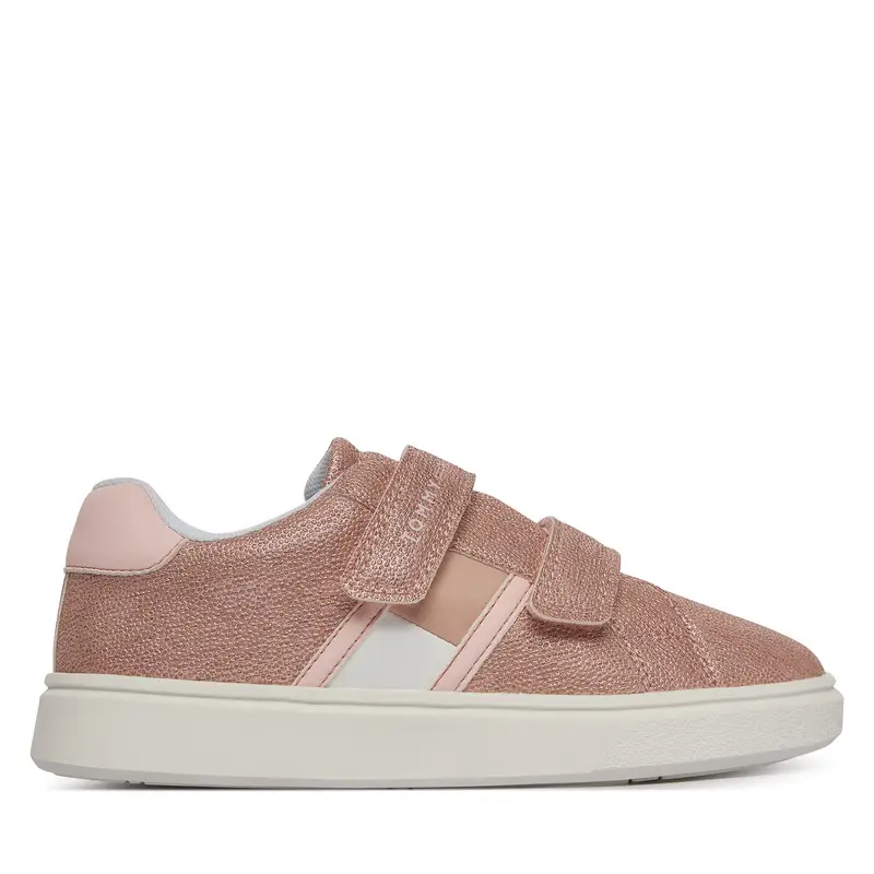 Sneakers Tommy Hilfiger Flag Low Cut Velcro T1A9-34232-0745 S Rosa