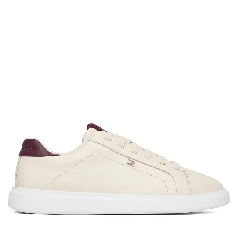 Sneakers Tommy Hilfiger Icon Court Light Weight FW0FW08948 Beige