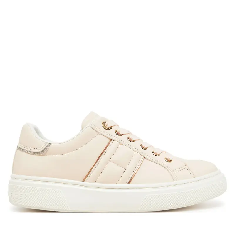 Sneakers Tommy Hilfiger Low Cut Lace-Up Sneake 3A9-33745-1439 Rosa