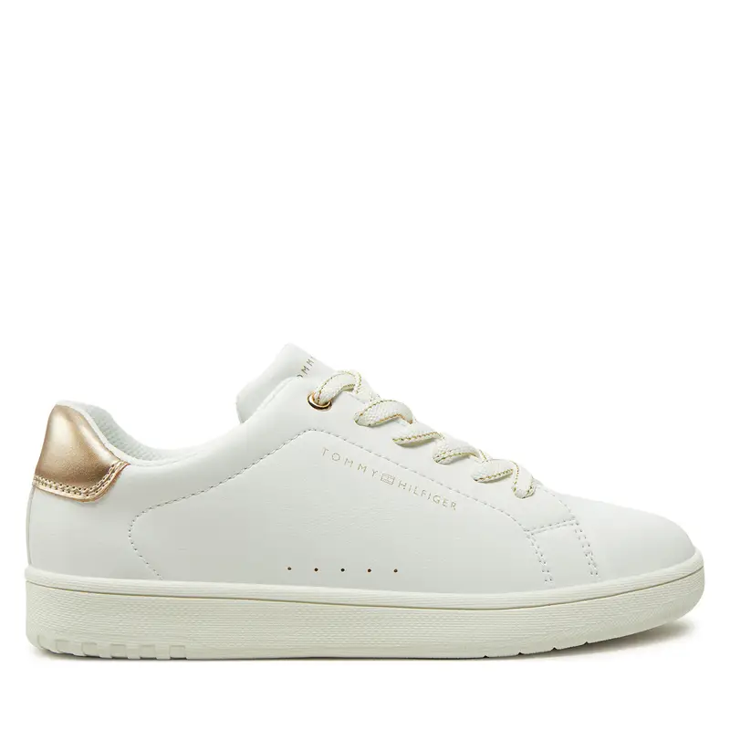 Sneakers Tommy Hilfiger Low Cut Lace-Up Sneaker T3A9-33736-1355 S Bianco