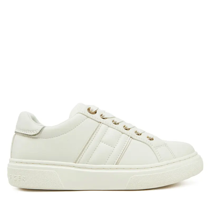 Sneakers Tommy Hilfiger Low Cut Lace-Up Sneaker T3A9-33745-1439 S Bianco