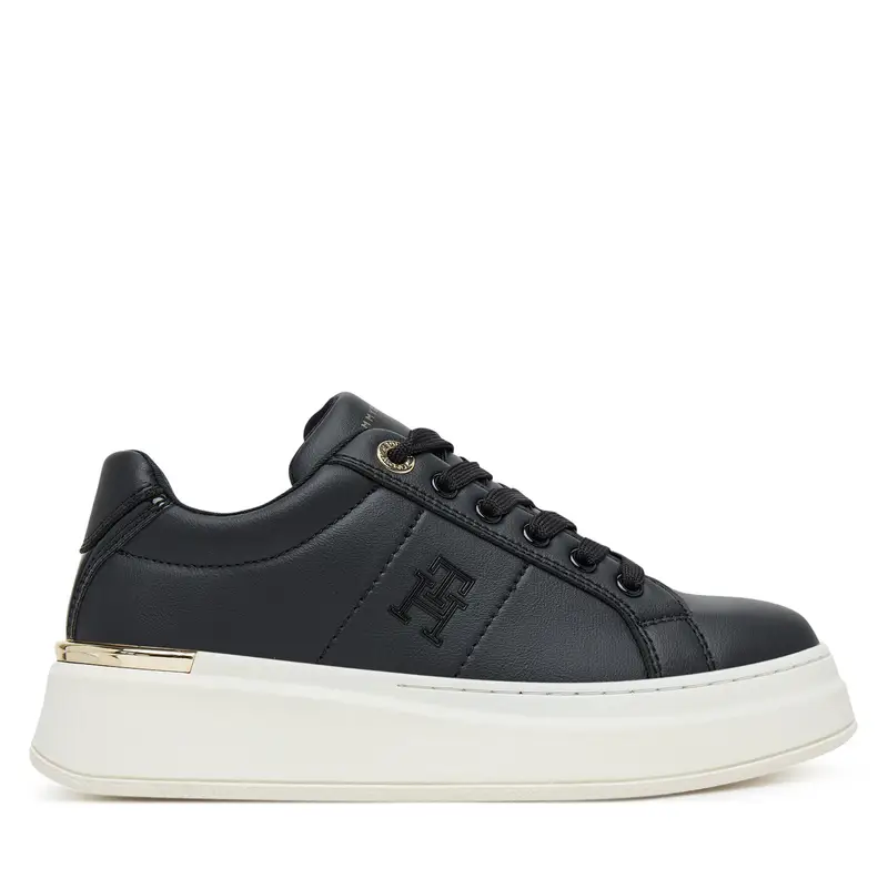 Sneakers Tommy Hilfiger Low Cut Lace-Up T3A9-33985-1355 Nero