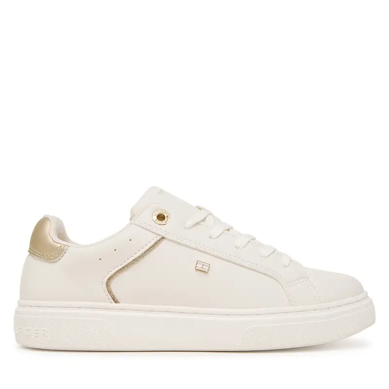 Sneakers Tommy Hilfiger Low Cut Lace-Up T3A9-34248-1355 D Bianco