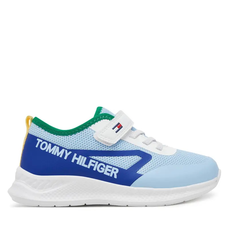 Sneakers Tommy Hilfiger Low Cut Lace-Up/Velcro Sneaker T1B9-33868-1756 S Blu