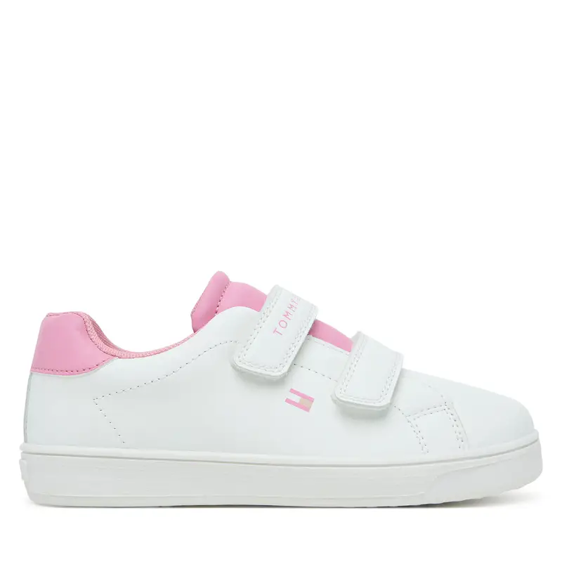 Sneakers Tommy Hilfiger Low Cut Velcro Sneaker T1A9-33965-1355 S Bianco
