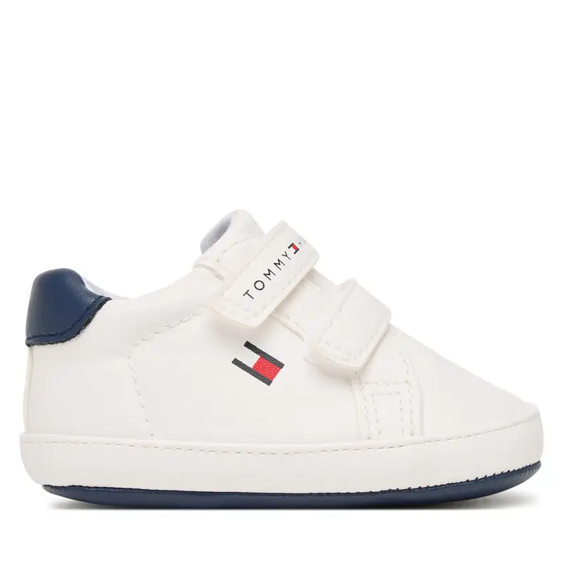 Sneakers Tommy Hilfiger Low Cut Velcro T0B9-34328-1582 Bianco